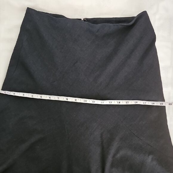 Reitmans Gray A-Line Midi Skirt for Casual Wear - Picture 10 of 16